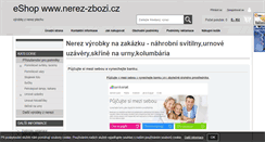 Desktop Screenshot of nerez-zbozi.cz